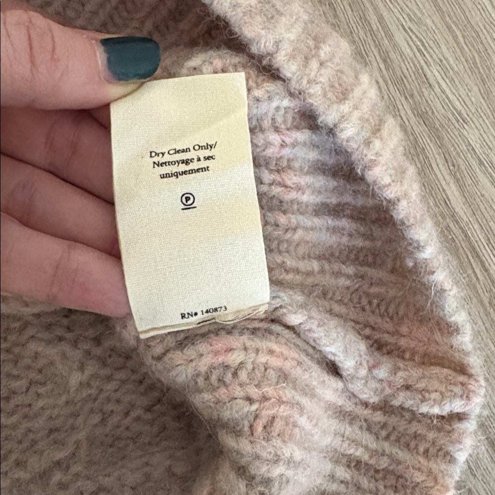 Love Shack Fancy Kingston Bow Sweater Pink Size Small - Picture 4 of 16